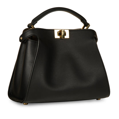 Fendi Peekaboo Leather Black Handbag Style 2