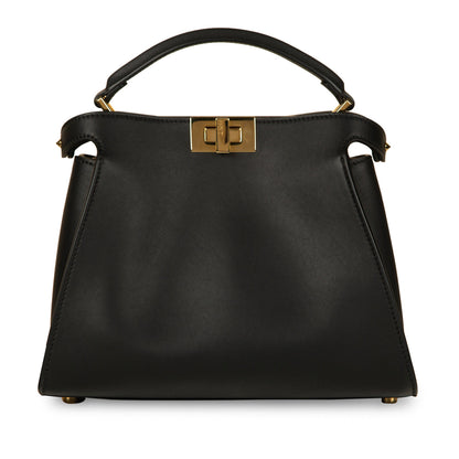 Fendi Peekaboo Leather Black Handbag Style 2