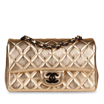 Chanel Classic Flap Lambskin Black Shoulder Bag Style 178