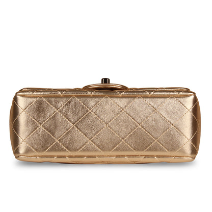 Chanel Classic Flap Lambskin Black Shoulder Bag Style 178