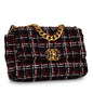 Chanel Chanel 19 Tweed Black Shoulder Bag Style 7