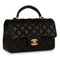 Chanel Classic Flap Caviar Black Shoulder Bag Style 106