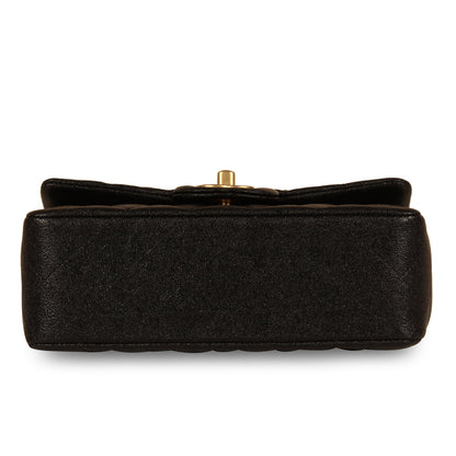 Chanel Classic Flap Caviar Black Shoulder Bag Style 107