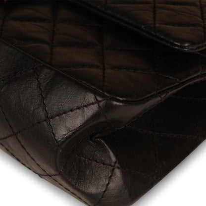 Chanel Classic Flap Calfskin Black Shoulder Bag Style 9