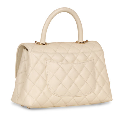 Chanel Coco Handle Caviar Black Shoulder Bag Style 3