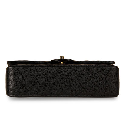Chanel Classic Flap Caviar Black Shoulder Bag Style 80