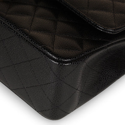 Chanel Classic Flap Caviar Black Shoulder Bag Style 80
