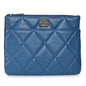 Chanel 19 Flap Clutch - Royal Blue