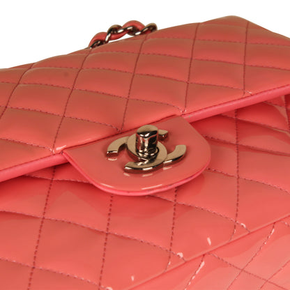 Chanel Classic Flap Bag Medium - Pink Patent