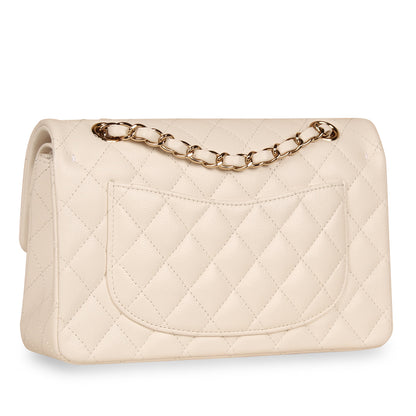 Chanel Classic Flap Caviar Gold Shoulder Bag Style 36