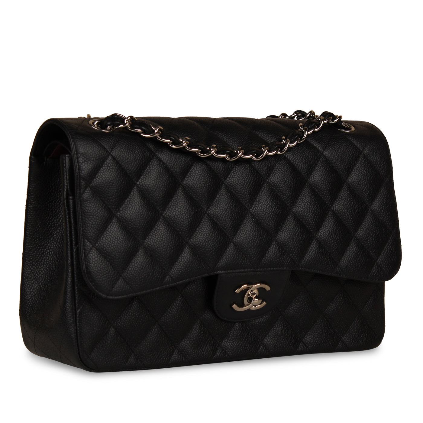 Chanel Classic Flap Bag - Jumbo - Shw