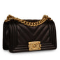 Chanel Boy Bag - Small Black Caviar