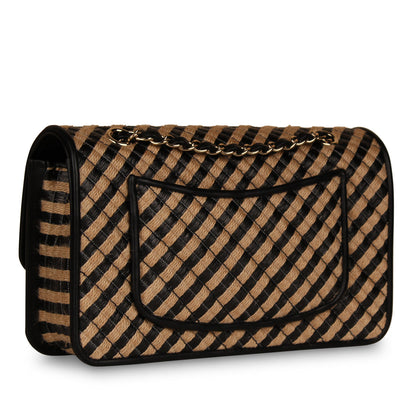 Chanel Classic Flap Bag Medium - Raffia