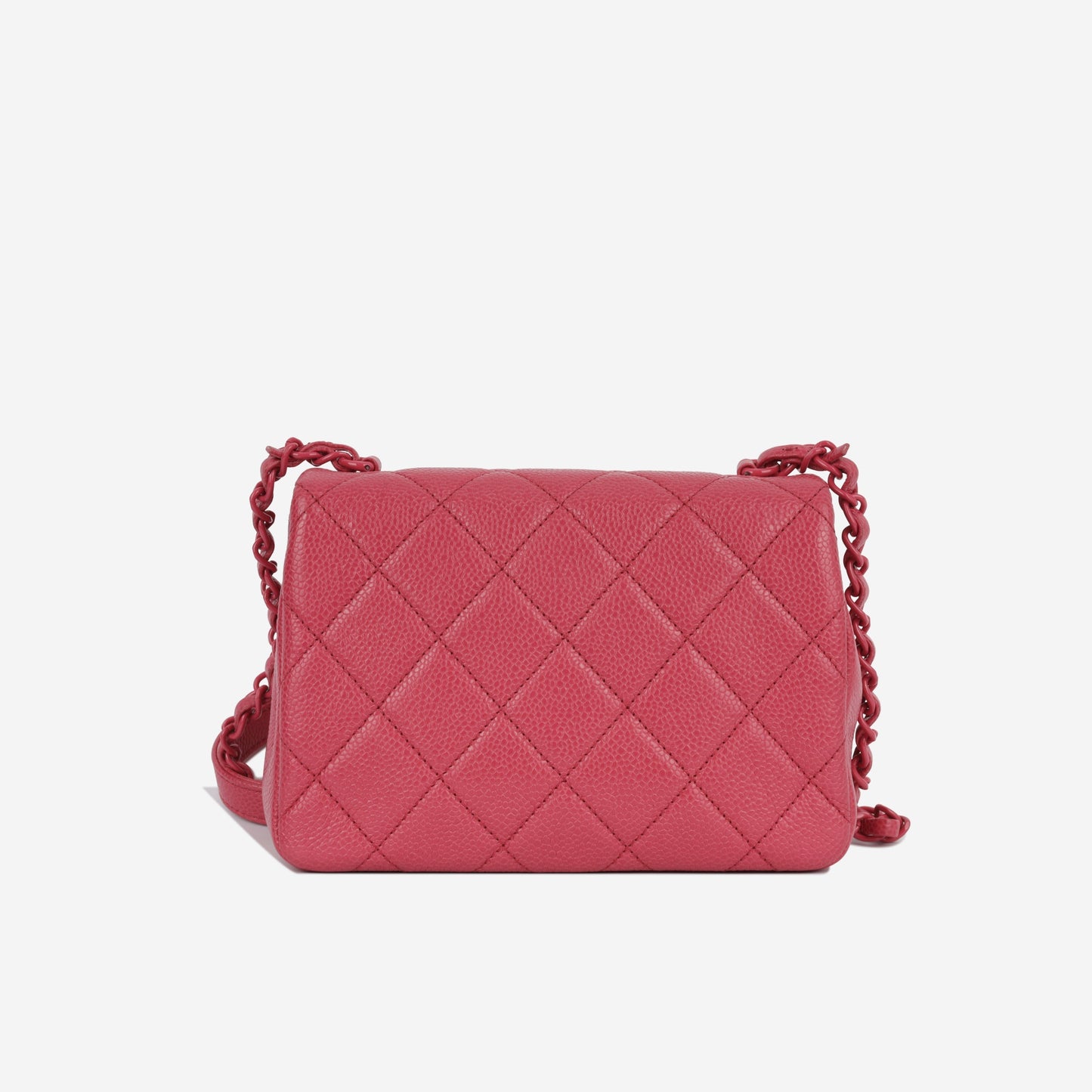 Chanel Classic Flap Caviar Pink Shoulder Bag