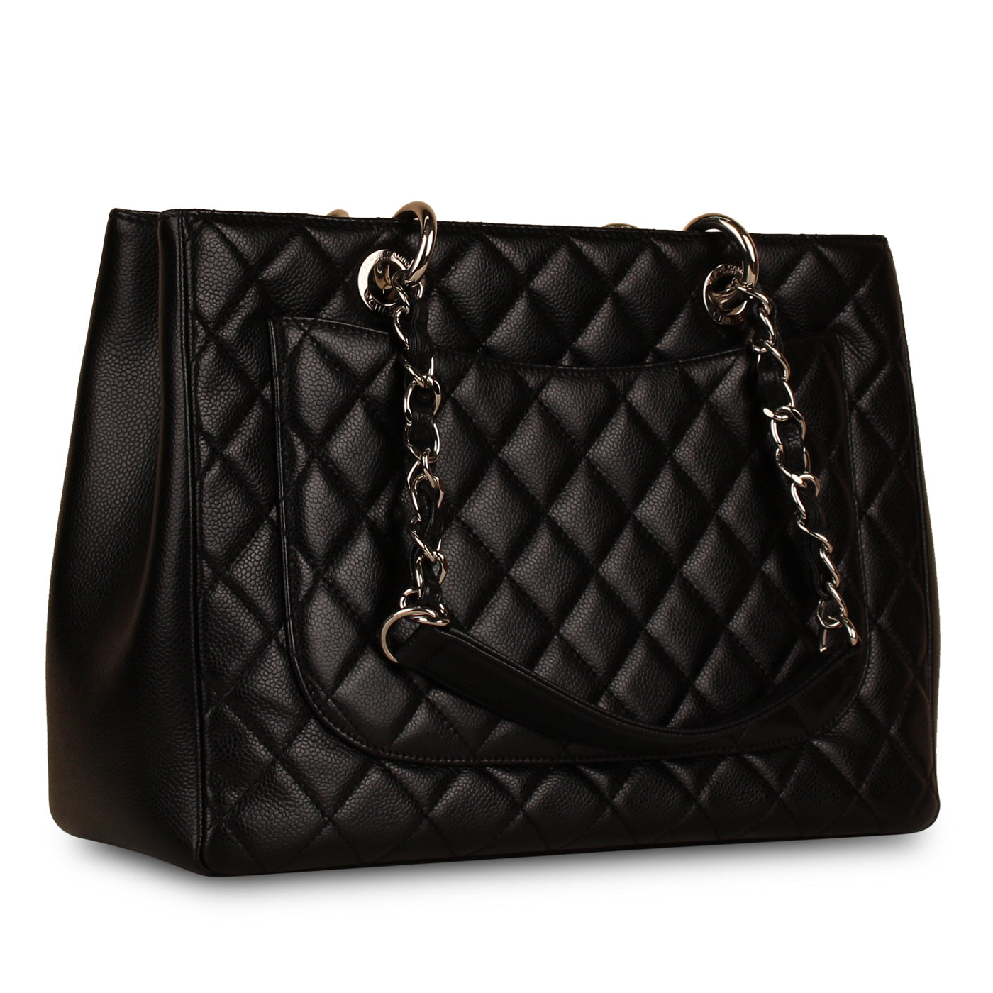 Chanel Timeless Caviar Black Tote Bag Style 21