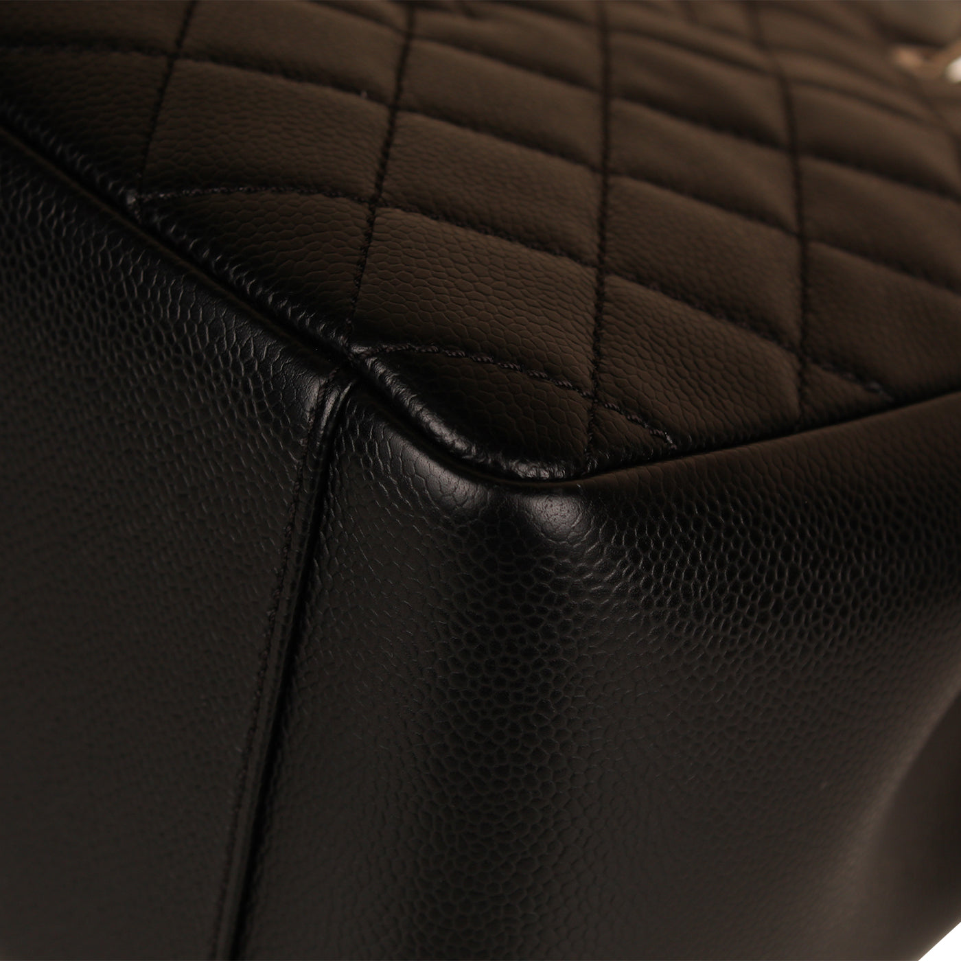 Chanel Timeless Caviar Black Tote Bag Style 21