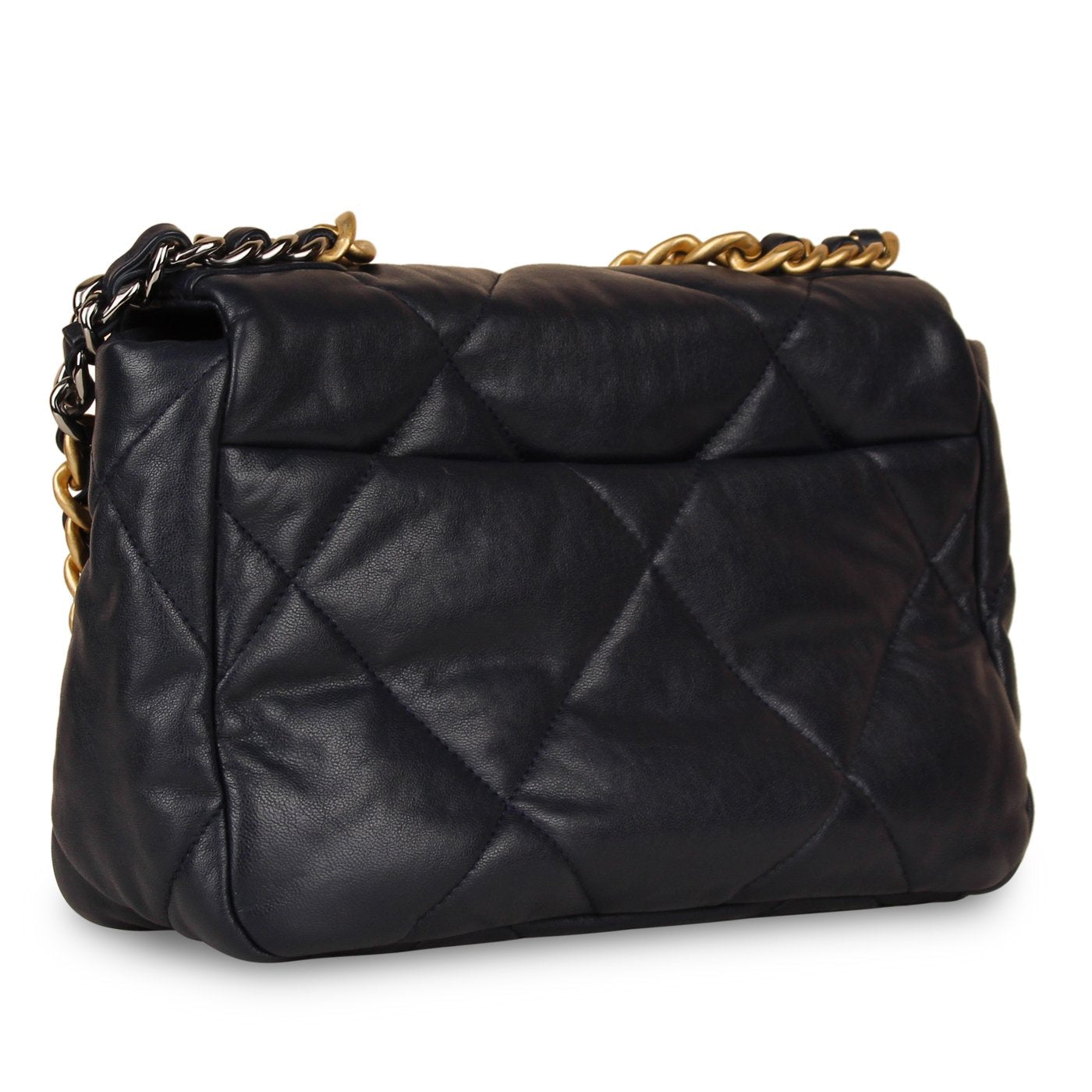 Chanel Chanel 19 Lambskin Gold Shoulder Bag Style 19