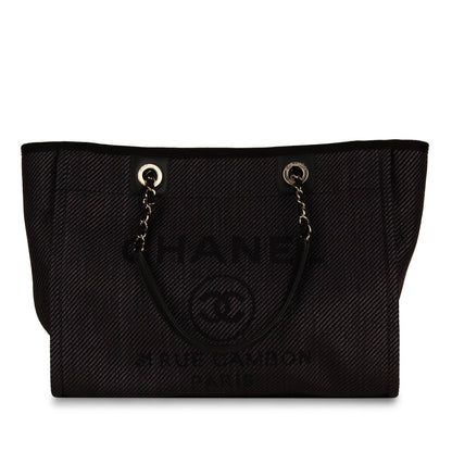 Chanel Cambon Leather Black Tote Bag Style 3