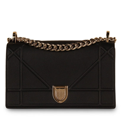 Dior Chain Leather Tote Bag