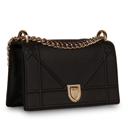 Dior Chain Leather Tote Bag