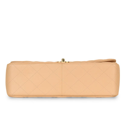 Chanel Classic Flap Caviar Gold Shoulder Bag Style 9