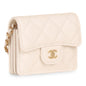 Chanel Classic Flap Card Holder With Chain