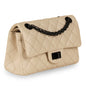 Chanel Classic Flap Calfskin Black Shoulder Bag Style 6