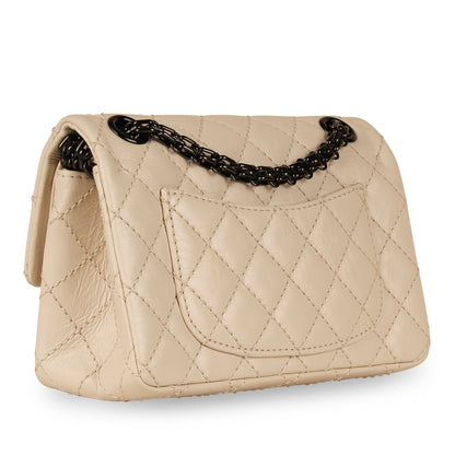 Chanel Classic Flap Calfskin Black Shoulder Bag Style 6