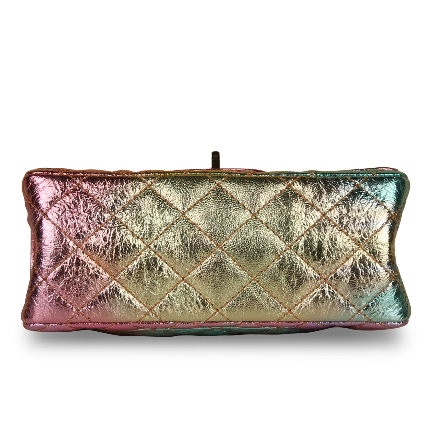 Chanel Classic Flap Calfskin Gold Shoulder Bag Style 2