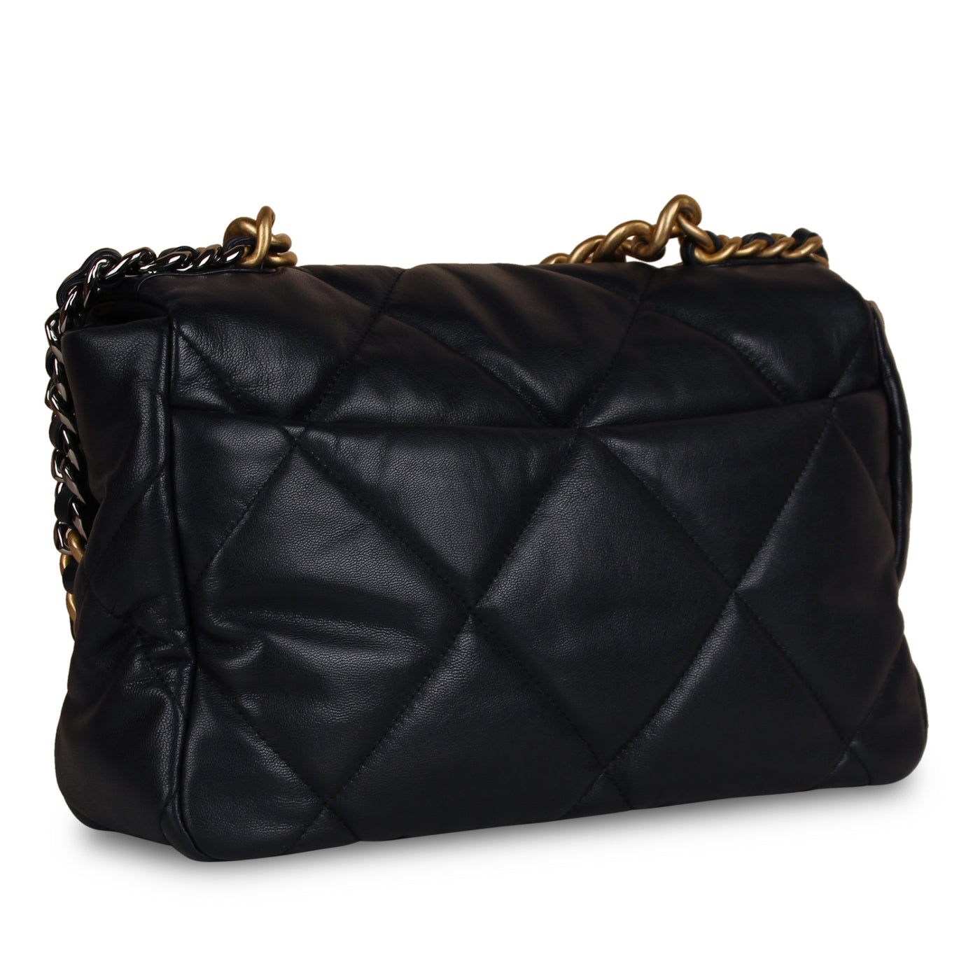 Chanel Chanel 19 Lambskin Gold Shoulder Bag Style 18