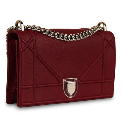 Dior Chain Leather Tote Bag