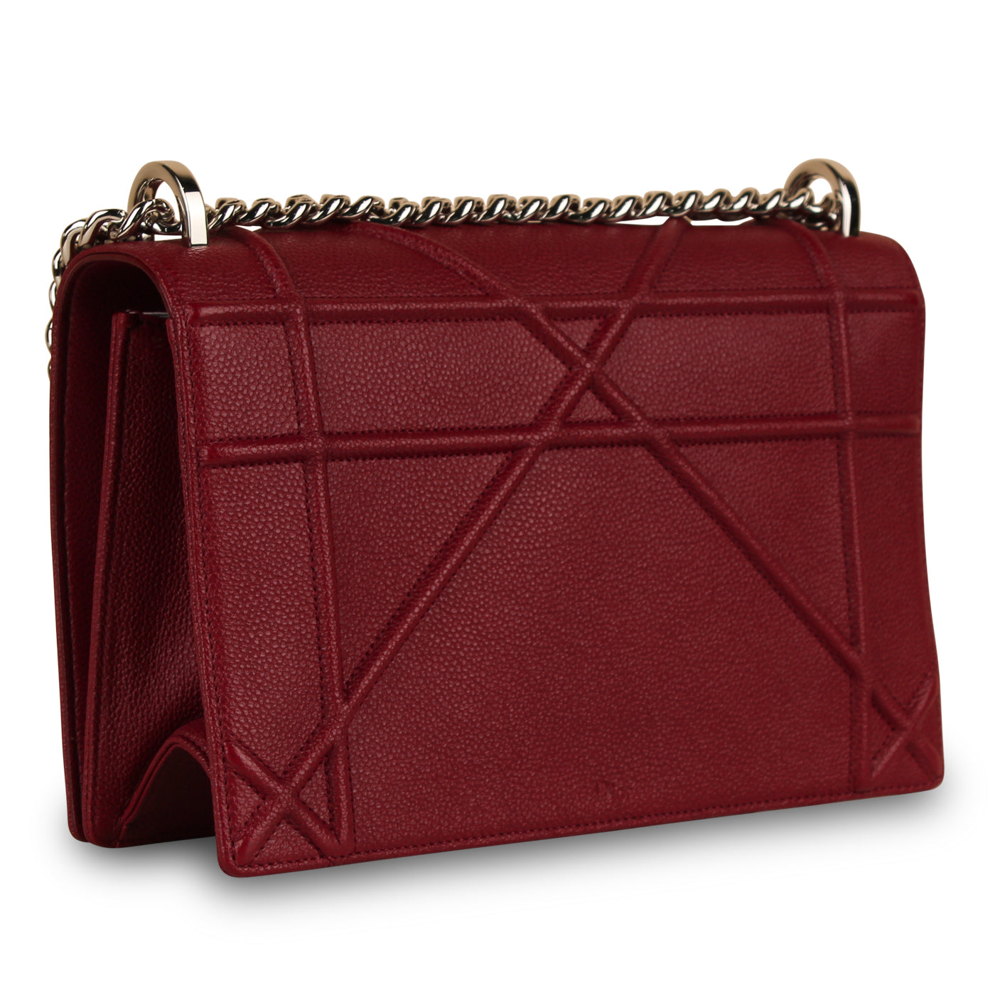 Dior Chain Leather Tote Bag