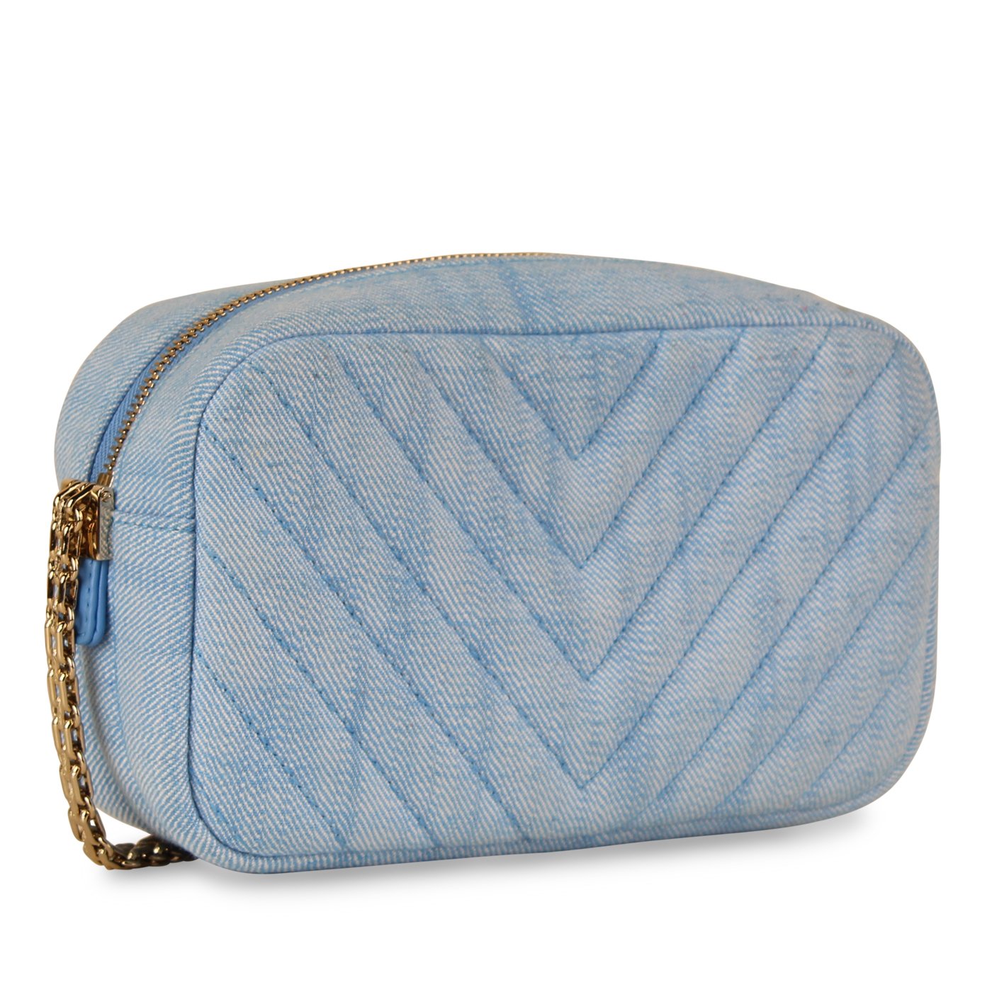 Chanel 2 55 Leather Gold Crossbody