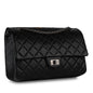 Chanel Classic Flap Calfskin Black Shoulder Bag Style 5