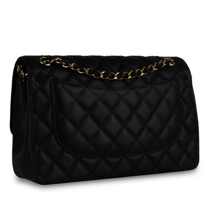 Chanel Classic Flap Bag - Jumbo - Caviar