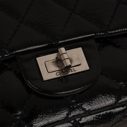 Chanel Classic Flap Calfskin Black Shoulder Bag Style 4