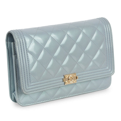 Chanel Boy Bag Caviar Gold Crossbody