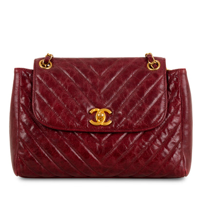 Chanel Classic Flap Calfskin Gold Crossbody