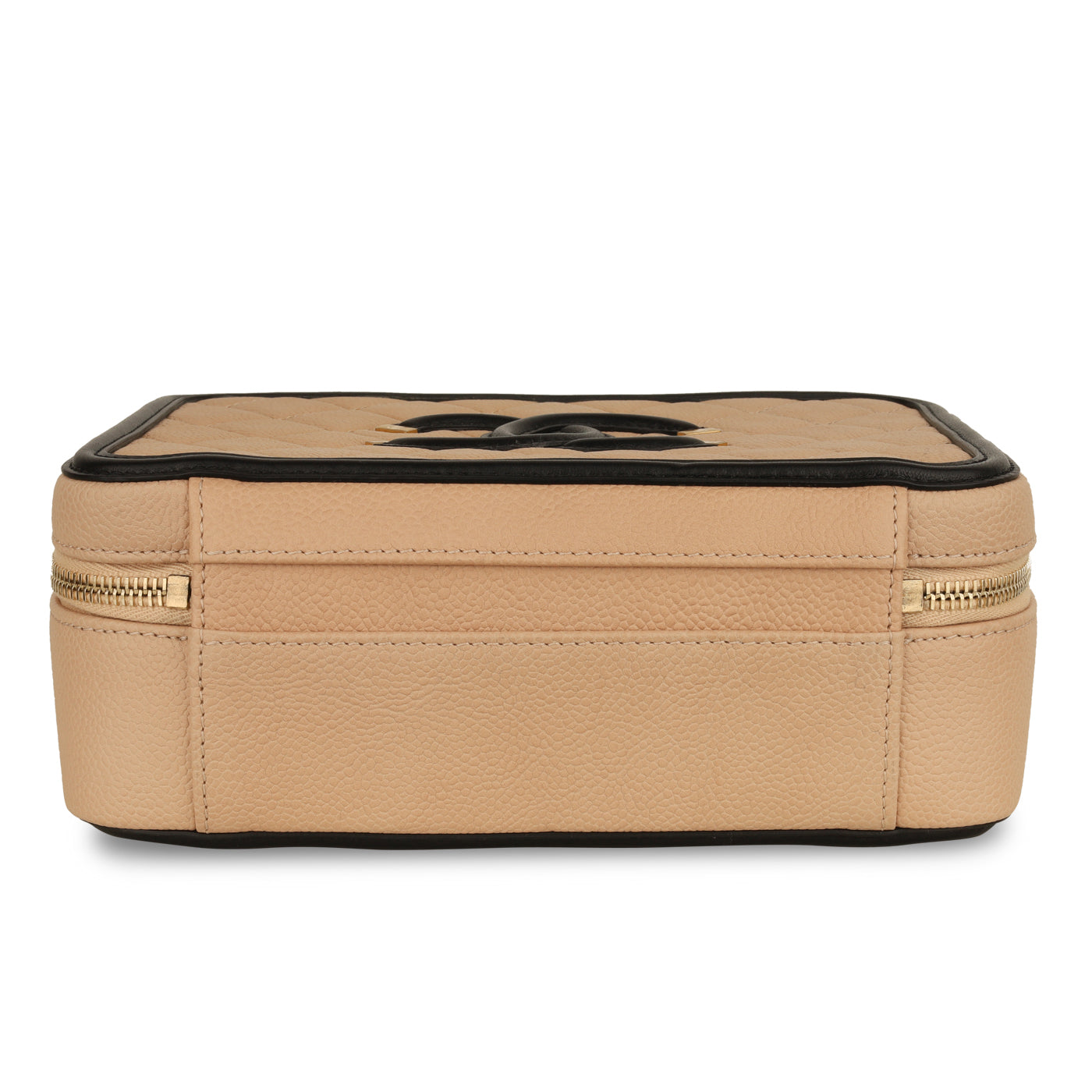 Chanel Vanity Lambskin Black Clutch Style 4