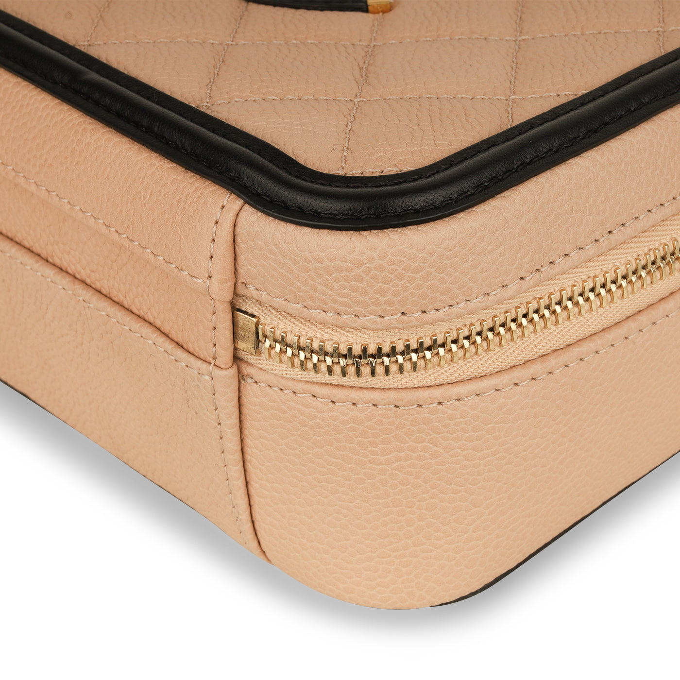 Chanel Vanity Lambskin Black Clutch Style 4