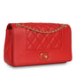 Chanel Lambskin Black Shoulder Bag Style 25