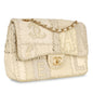 Chanel Classic Flap Patent Leather Gold Shoulder Bag Patent Leather