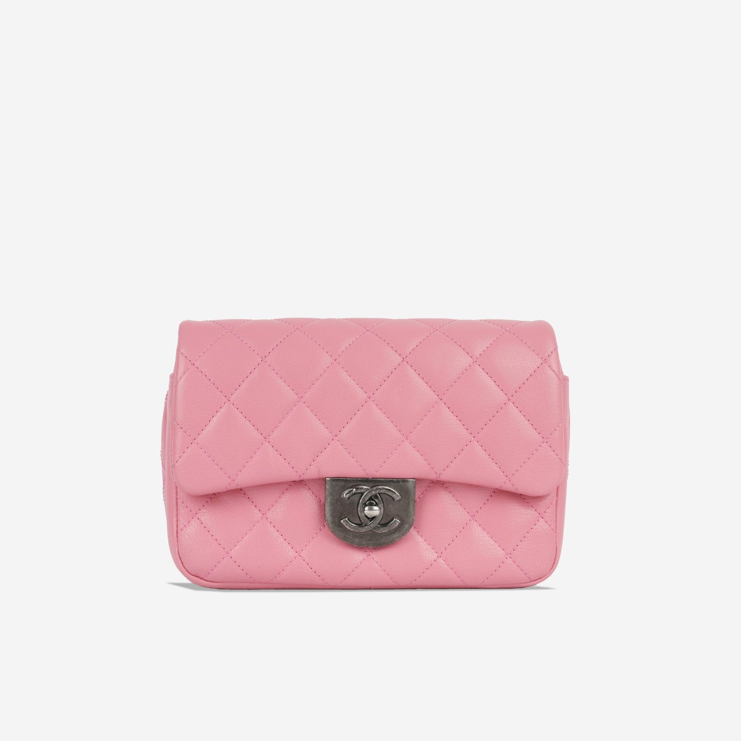 Chanel Calfskin Black Shoulder Bag