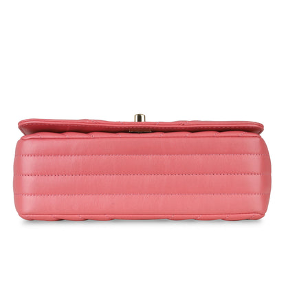 Chanel Classic Flap Calfskin Gold Shoulder Bag Style 6