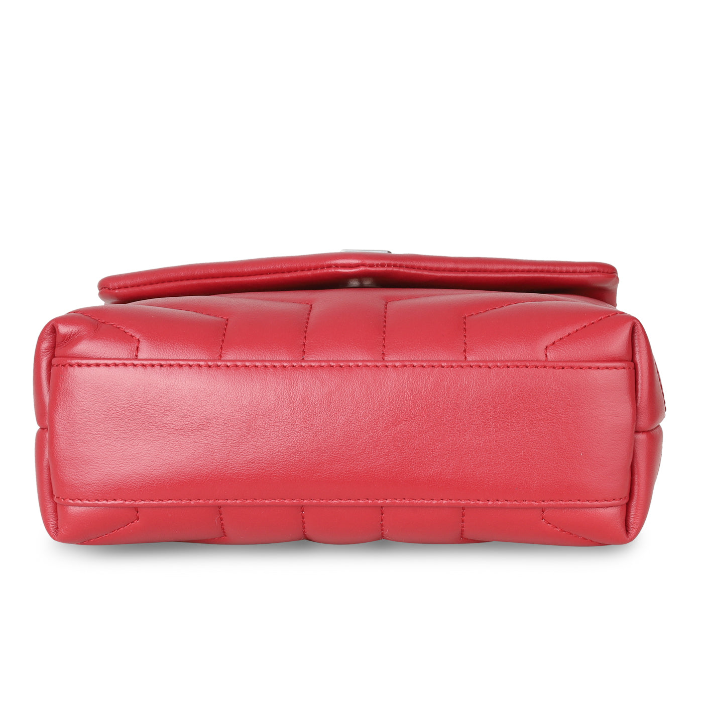 Saint Laurent Puffer Red Shoulder Bag Style 5