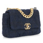 Chanel Chanel 19 Tweed Black Shoulder Bag Style 6