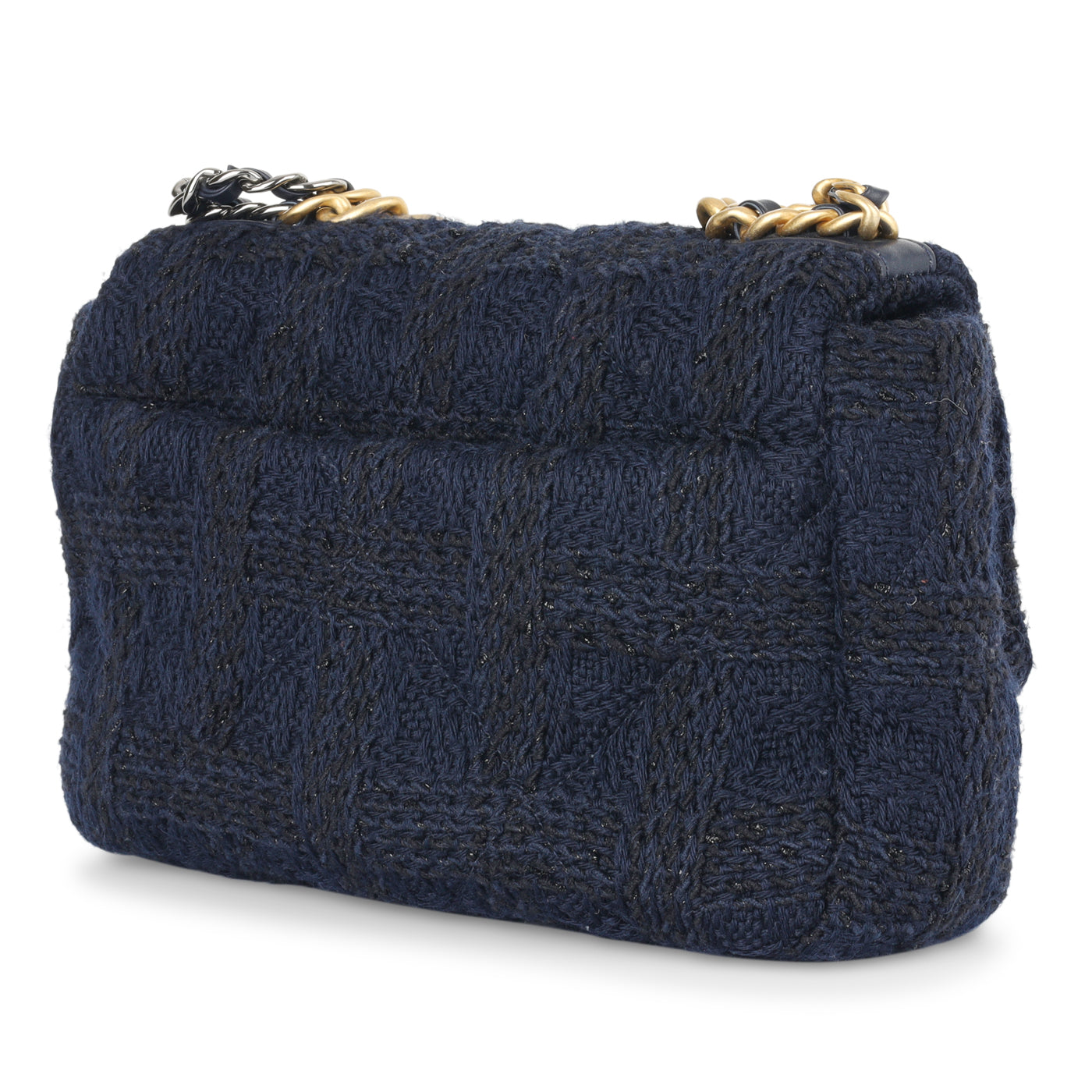 Chanel Chanel 19 Tweed Black Shoulder Bag Style 6