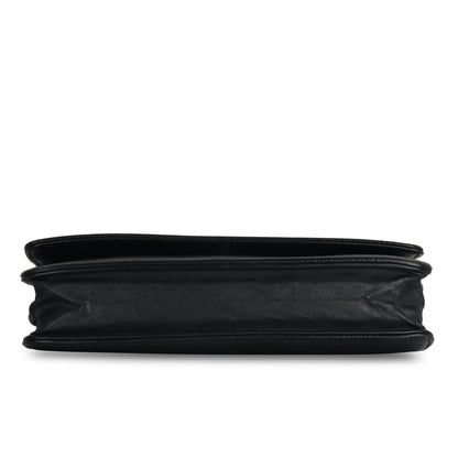 Chanel Cc Wallet On Chain - Black