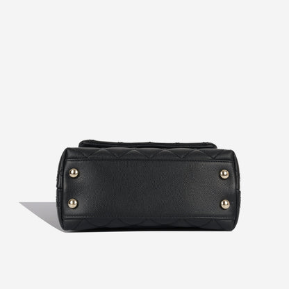 Chanel Mini Coco Handle - Black Caviar