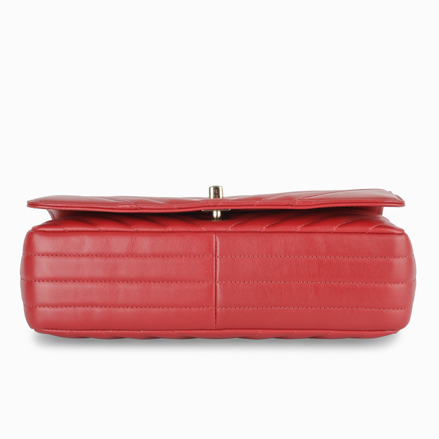 Chanel Classic Flap Calfskin Gold Shoulder Bag Style 5
